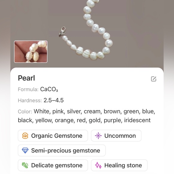 Handcrafted abalone shell dyed agate howlite stone genuine pearl necklace - Picture 14 of 15